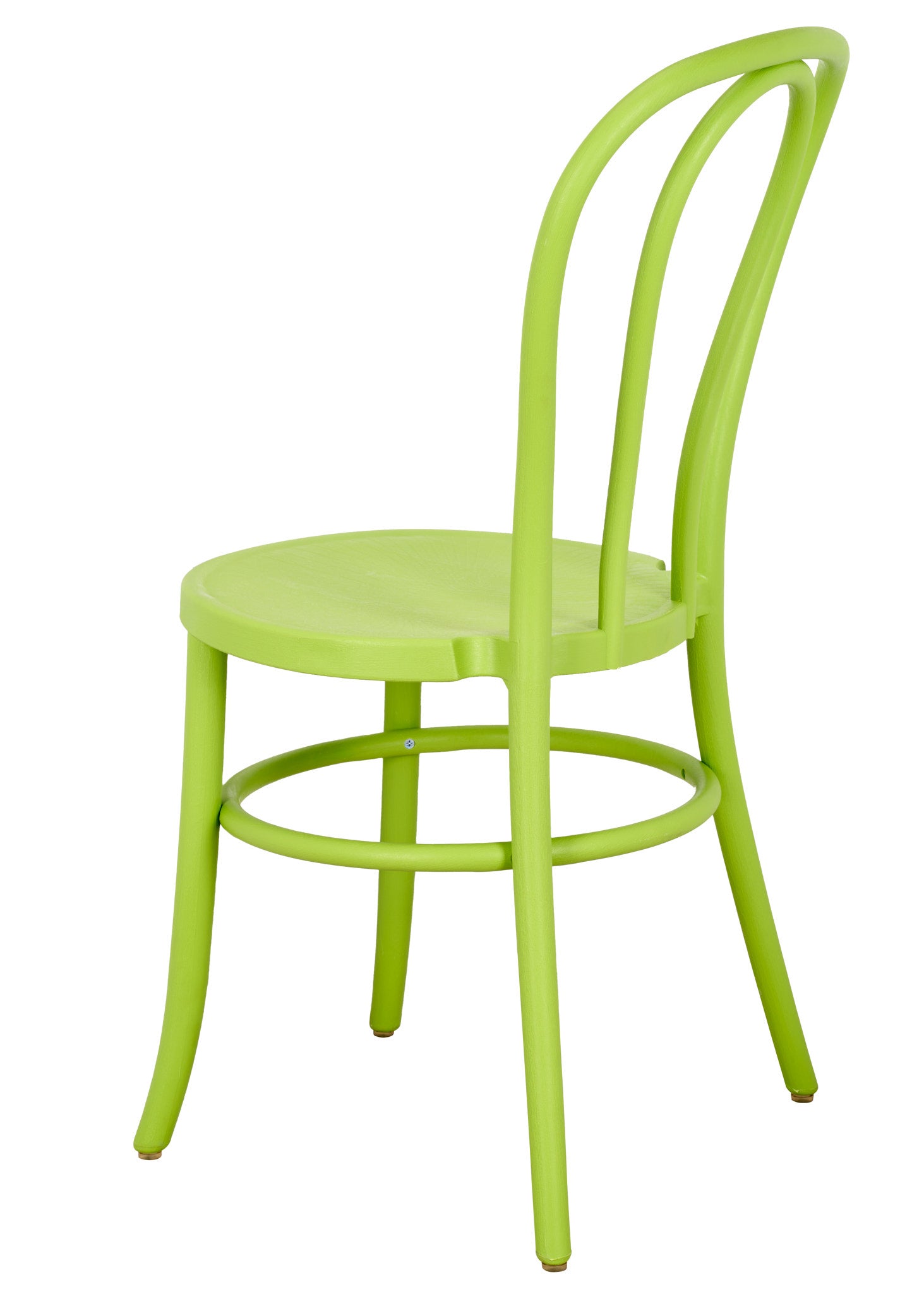 Lime Green Resin Bentwood Festive Chair