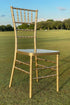 Sparkling Gold Champagne Steel Core Chiavari Chair - Chivari Brand