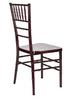 Mahogany Resin Steel Skeleton™ Chiavari Chair