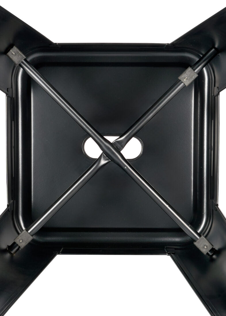 Steelix Tolix Style Metal Barstool Matte Black (50%) BTMBM-AX-T