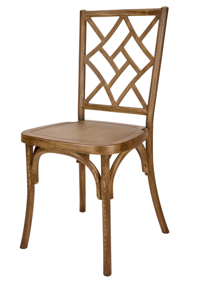 Chestnut ToughResin Mosaic Chair CMRC-ZG-T