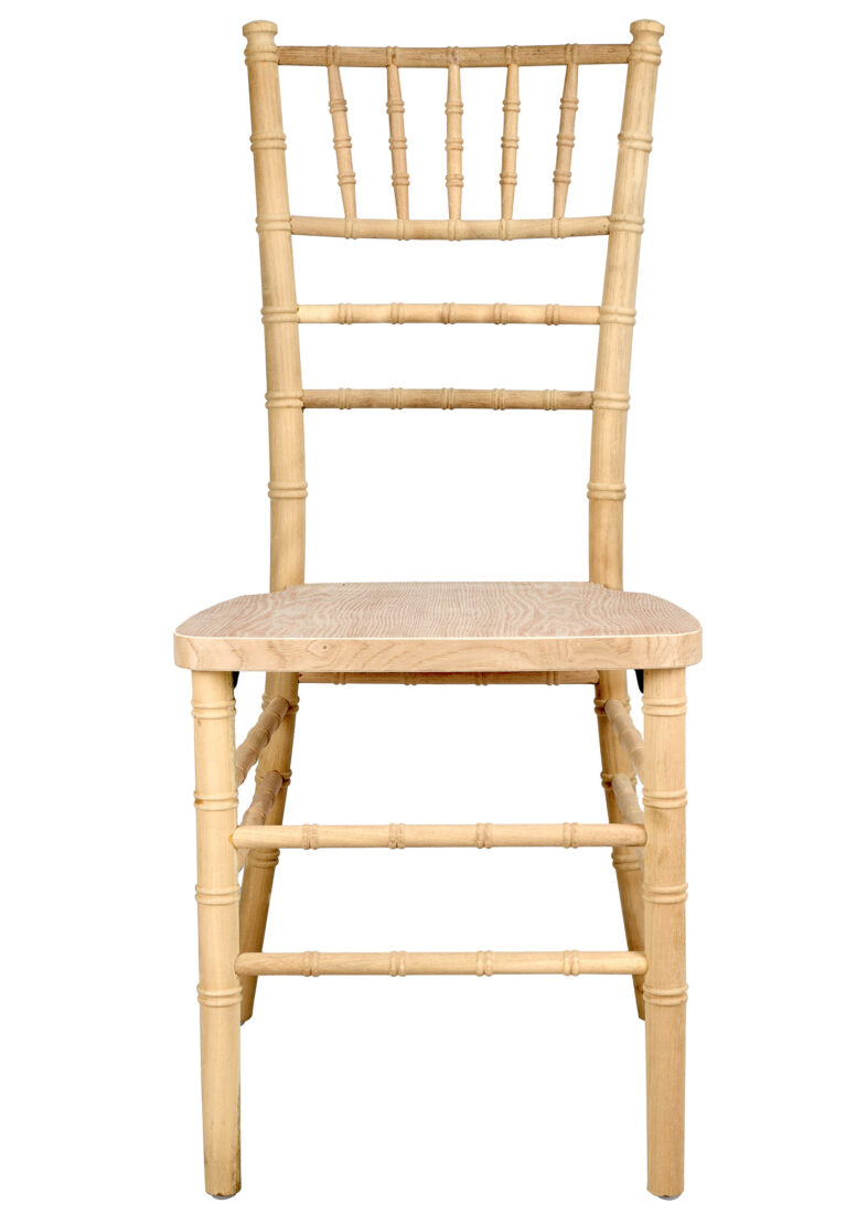 Unpainted, Unprimed ToughWood Chiavari Chair by Chivari CCWU-ZG-T