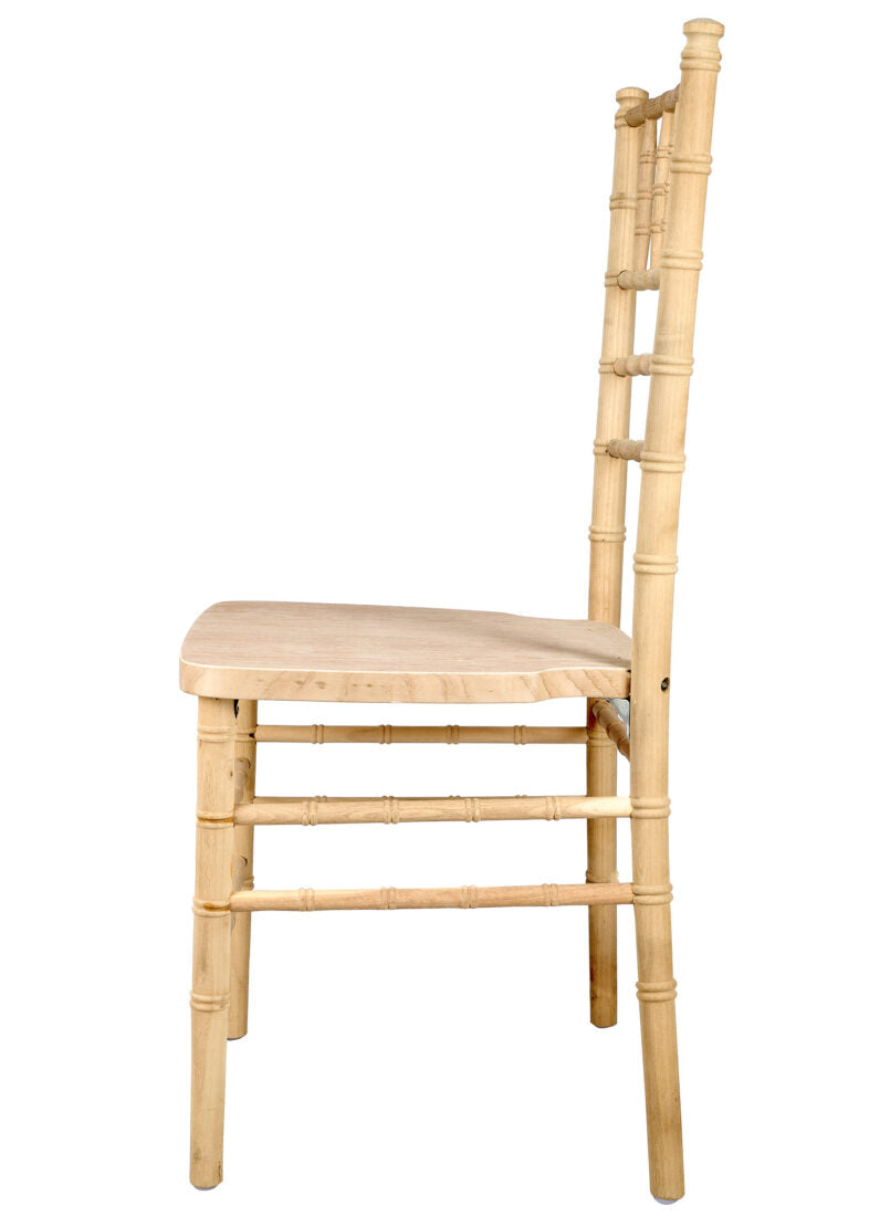 Unpainted, Unprimed ToughWood Chiavari Chair by Chivari CCWU-ZG-T