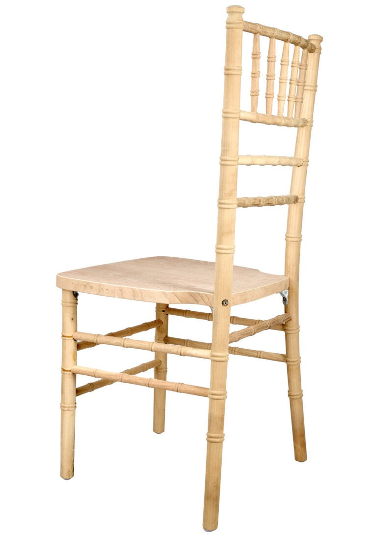 Unpainted, Unprimed ToughWood Chiavari Chair by Chivari CCWU-ZG-T