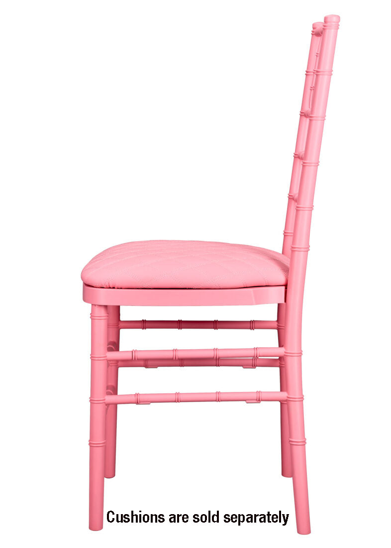 Pink ColorCore™ Resin Steel Skeleton™ Chiavari Chair