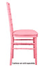 Pink ColorCore™ Resin Steel Skeleton™ Chiavari Chair