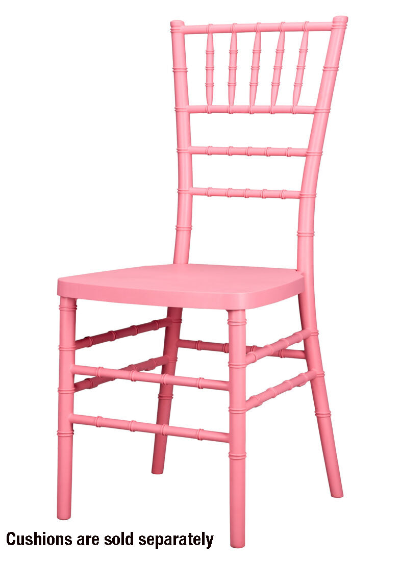 Pink ColorCore™ Resin Steel Skeleton™ Chiavari Chair