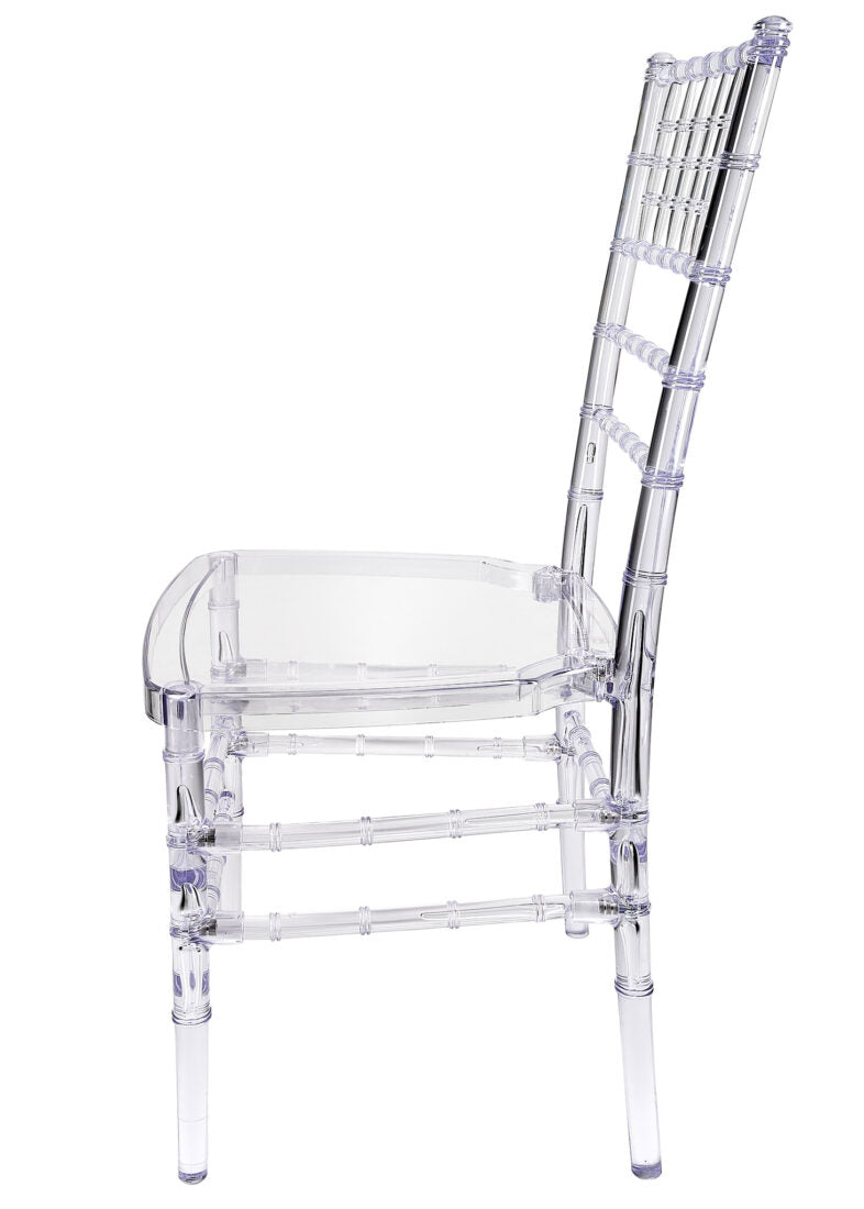 Clear Resin Pro-Clear Chiavari Chair by Chivari Left2 CCRC-ZG-T