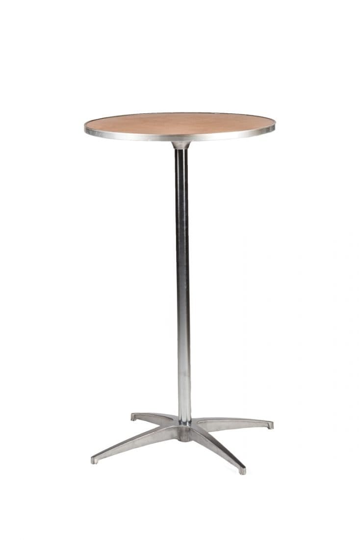 Chivari 2 Foot (24") Round Plywood Cocktail Table Top TCOMPRD24TOPM-AX-T