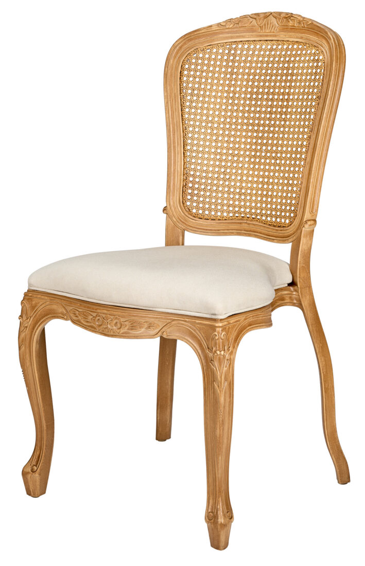 Royal Resin Natural with Ivory Seat and Natural Rattan Back 3 CRRNINR-ZG-T