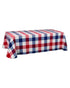 Chivari 90" x 132" Rectangle Tablecloth Oxford Colonial Homestead Multi CD01 TBC-72X30CD01