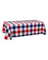 Chivari 90" x 156" Rectangle Tablecloth Oxford Colonial Homestead Multi CD01 TBC-96X30CD01