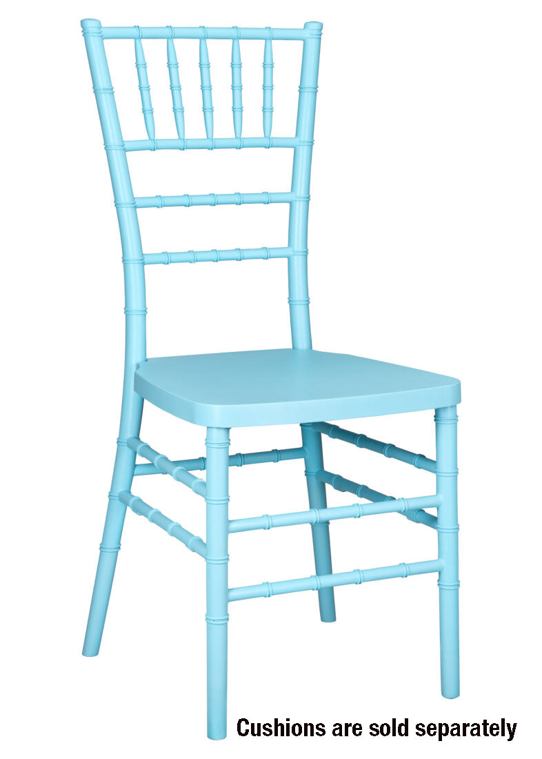 Turquoise Blue ColorCore™ Resin Steel Skeleton™ Chiavari Chair