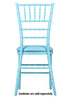 Turquoise Blue ColorCore™ Resin Steel Skeleton™ Chiavari Chair