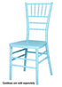 Turquoise Blue ColorCore™ Resin Steel Skeleton™ Chiavari Chair