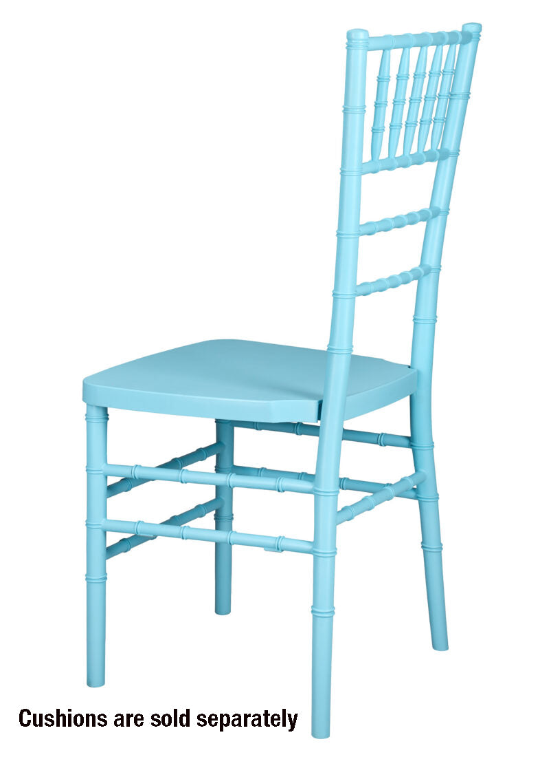 Turquoise Blue ColorCore™ Resin Steel Skeleton™ Chiavari Chair