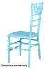 Turquoise Blue ColorCore™ Resin Steel Skeleton™ Chiavari Chair