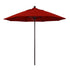 California Umbrellas Jockey Red 9' Patio Umbrella Bronze Pole, Sunbrella Canopy CAL-ALTO908117-5403