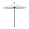 California Umbrellas Natural 9' Patio Umbrella Bronze Pole, Sunbrella Canopy CAL-ALTO908117-5404