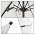 California Umbrellas Natural 9' Patio Umbrella Bronze Pole, Sunbrella Canopy CAL-ALTO908117-5404