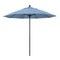 California Umbrellas Air Blue 9' Patio Umbrella Bronze Pole, Sunbrella Canopy CAL-ALTO908117-5410