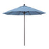 California Umbrellas Air Blue 9' Patio Umbrella Bronze Pole, Sunbrella Canopy CAL-ALTO908117-5410