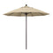 California Umbrellas Antique Beige 9' Patio Umbrella Bronze Pole, Sunbrella Canopy CAL-ALTO908117-5422