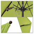 California Umbrellas Macaw 9' Patio Umbrella Bronze Pole, Sunbrella Canopy CAL-ALTO908117-5429