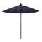 California Umbrellas Navy Blue 9' Patio Umbrella Bronze Pole, Sunbrella Canopy CAL-ALTO908117-5439