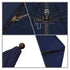 California Umbrellas Navy Blue 9' Patio Umbrella Bronze Pole, Sunbrella Canopy CAL-ALTO908117-5439