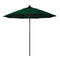 California Umbrellas Forest Green 9' Patio Umbrella Bronze Pole, Sunbrella Canopy CAL-ALTO908117-5446