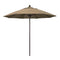 California Umbrellas Heather Beige 9' Patio Umbrella Bronze Pole, Sunbrella Canopy CAL-ALTO908117-5476