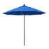 California Umbrellas Royal Blue 9' Patio Umbrella Bronze Pole, Olefin Canopy CAL-ALTO908117-F03