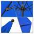 California Umbrellas Royal Blue 9' Patio Umbrella Bronze Pole, Olefin Canopy CAL-ALTO908117-F03