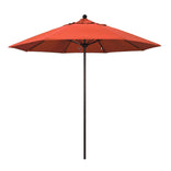 Sunset 9' Patio Umbrella Bronze Pole, Olefin Canopy
