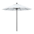 California Umbrellas Natural 9' Patio Umbrella Black Pole, Sunbrella Canopy CAL-ALTO908302-5404