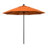 California Umbrellas Tuscan 9' Patio Umbrella Black Pole, Sunbrella Canopy CAL-ALTO908302-5417