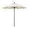 California Umbrellas Canvas 9' Patio Umbrella Black Pole, Sunbrella Canopy CAL-ALTO908302-5453