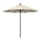 California Umbrellas Antique Beige 9' Patio Umbrella Black Pole, Olefin Canopy CAL-ALTO908302-F22