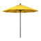 California Umbrellas Lemon 9' Patio Umbrella Black Pole, Olefin Canopy CAL-ALTO908302-F25