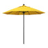 California Umbrellas Lemon 9' Patio Umbrella Black Pole, Olefin Canopy CAL-ALTO908302-F25