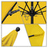 California Umbrellas Lemon 9' Patio Umbrella Black Pole, Olefin Canopy CAL-ALTO908302-F25
