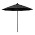 California Umbrellas Black 9' Patio Umbrella Black Pole, Olefin Canopy CAL-ALTO908302-F32