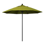 Kiwi 9' Patio Umbrella Black Pole, Olefin Canopy