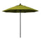 California Umbrellas Kiwi 9' Patio Umbrella Black Pole, Olefin Canopy CAL-ALTO908302-F55