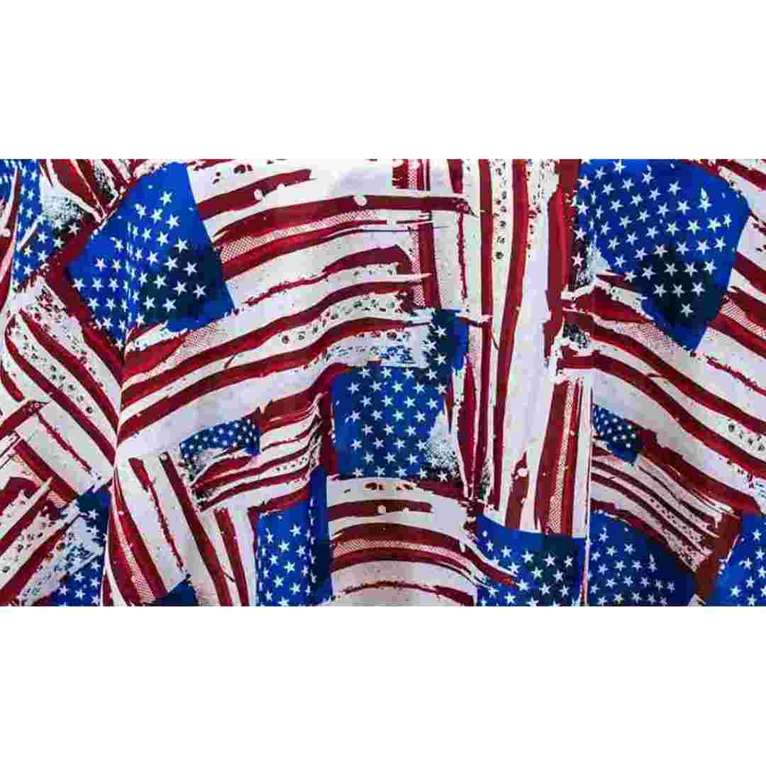 Chivari 90" x 132" Rectangle Tablecloth Polyester Voile Americana TBC-72X30AA00