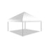 Chivari 10x10 Frame Tent with Ballasting System – Heavy-Duty Commercial Event Tent AMT-BDL-FRT-10x10-WHT-TBS-7F