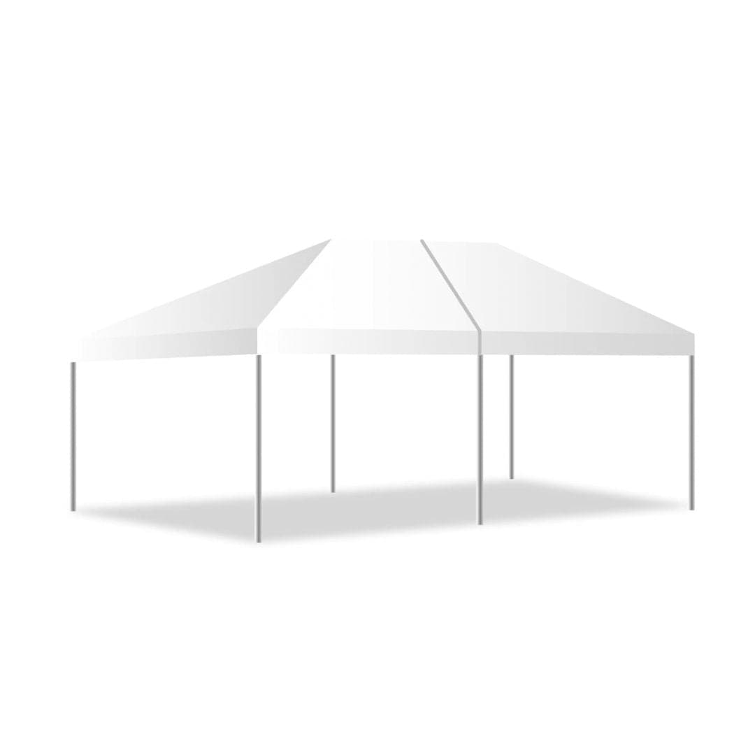 Chivari 10x20 Frame Tent with Ballasting System – Heavy-Duty Commercial Event Tent AMT-BDL-FRT-10x20-WHT-TBS-7F