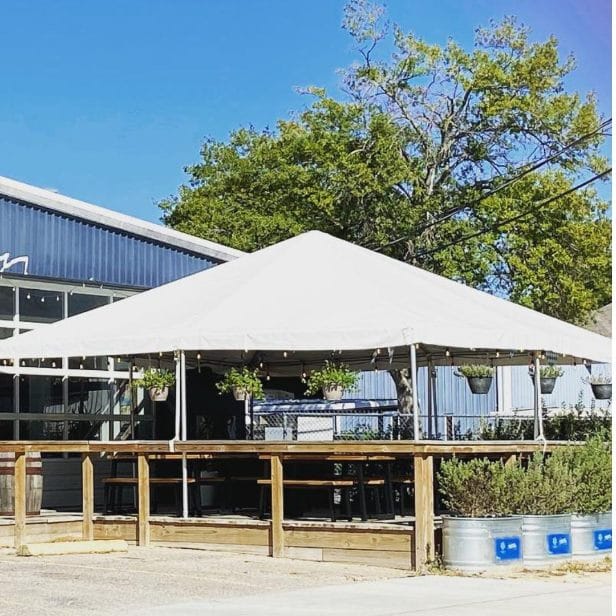 Chivari 20x20 Frame Tent with Ballasting System – Heavy-Duty Commercial Event Tent AMT-BDL-FRT-20x20-WHT-STK-7F