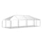 Chivari 20x40 Frame Tent with Stakes – Heavy-Duty Commercial Event Tent AMT-BDL-FRT-20x40-WHT-STK-7F